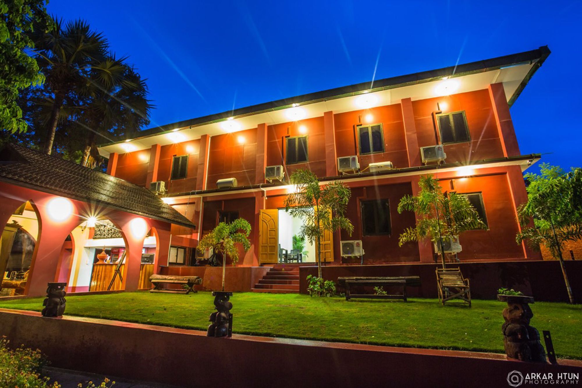 Hotel Nanda Garden Bagan Exterior foto